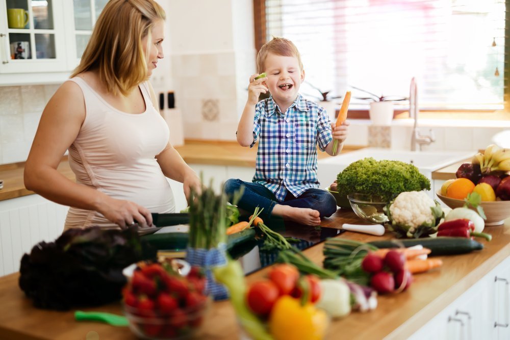 Nutritional counseling before and after childbirth